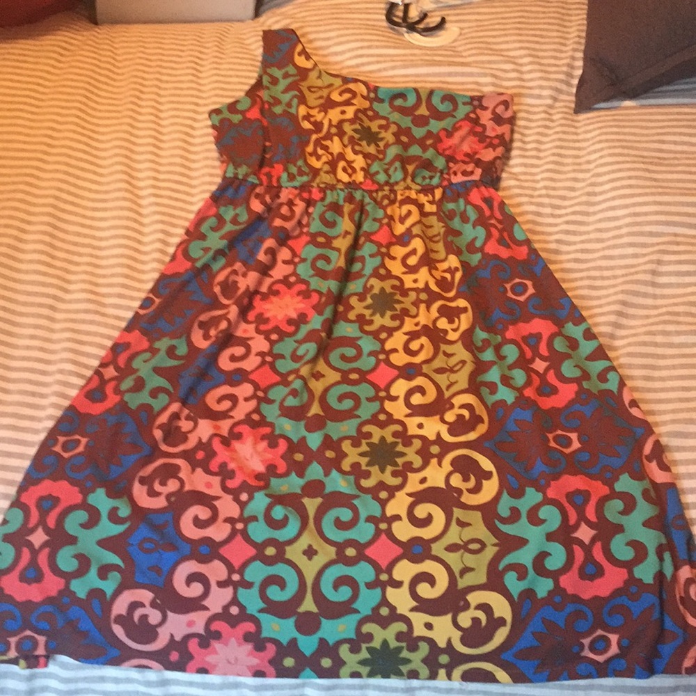 Judith March one shoulder dress